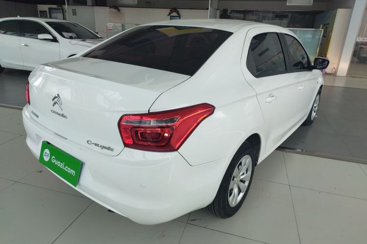 Used Citroen Elysee 2018 1.6L Automatic Fashion Model Rear Right 45 Deg