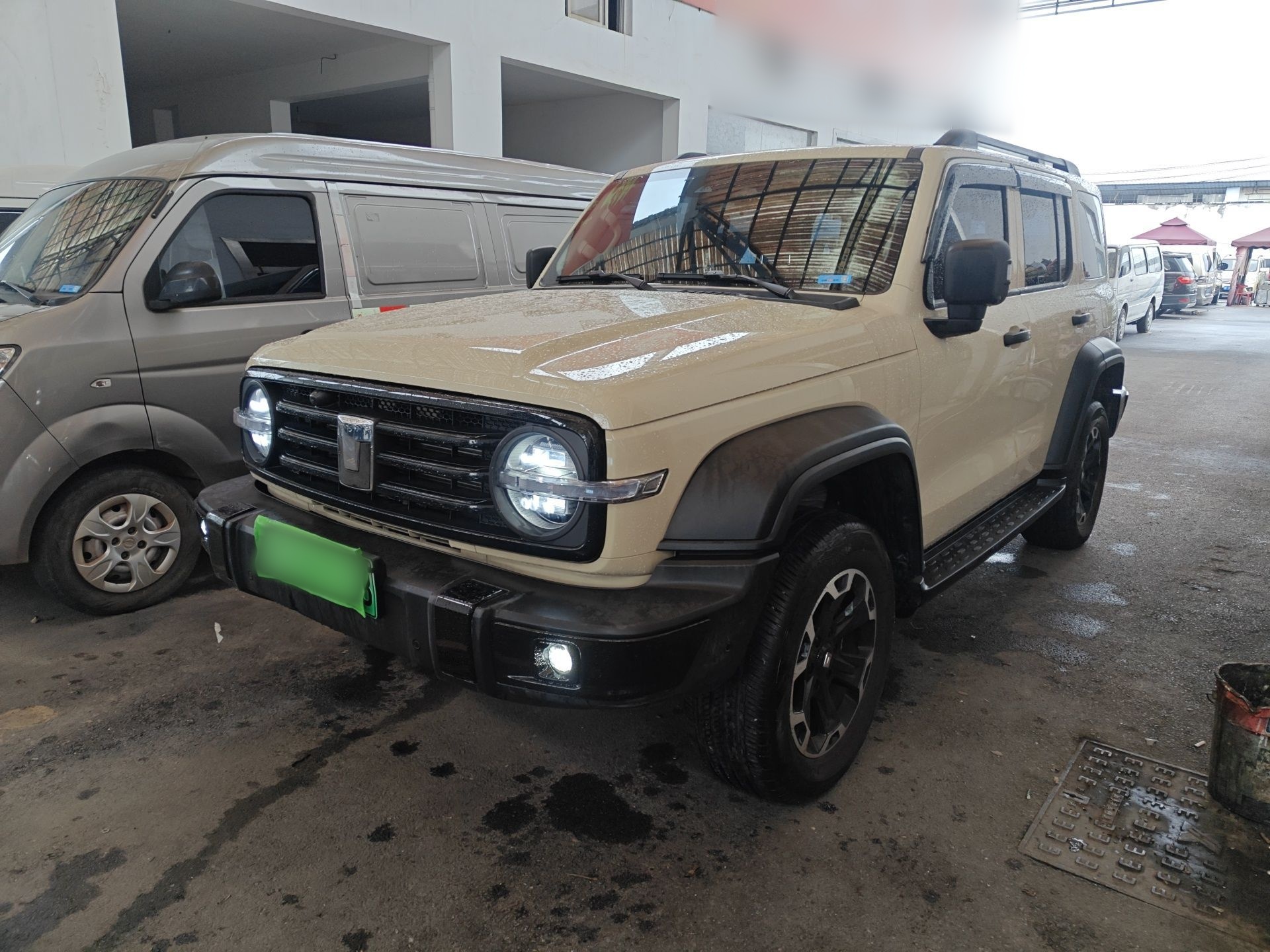 Parte inferior delantera