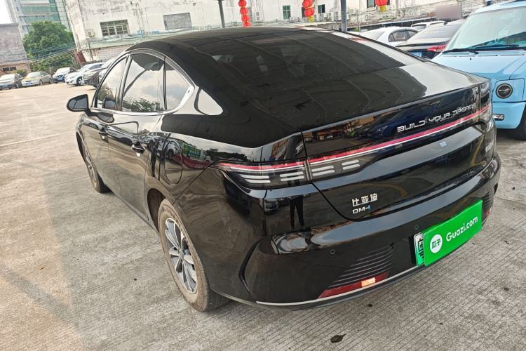 Used BYD Destroyer 05 2024 HONOR Edition DM-i 55KM Luxury Model Rear Left 45 Deg