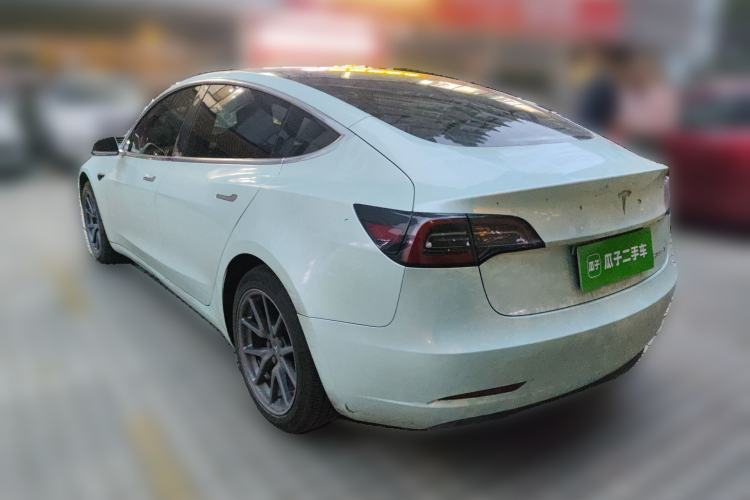 Used Tesla Model 3 2020 Standard Range Rear-Wheel Drive Upgraded Version Rear Left 45 Deg