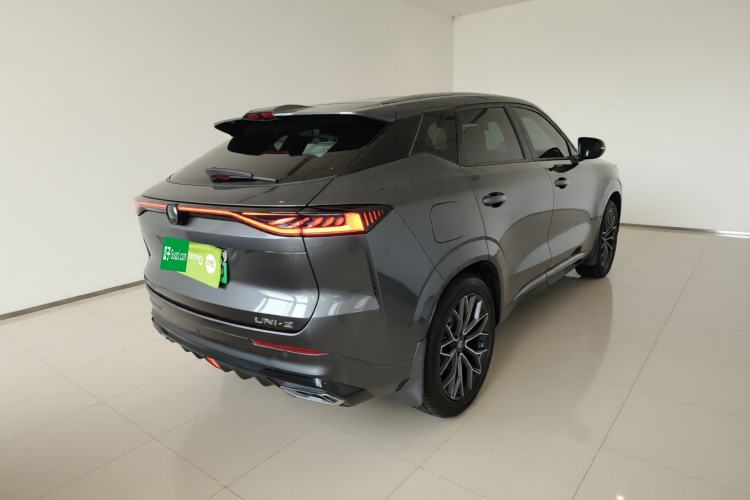 Used CHANGAN UNI-Z New Energy 2024 Blue Whale Smart Electric iDD 125km Beyond Edition Rear Right 45 Deg