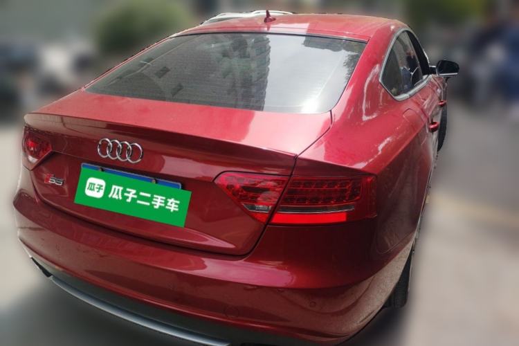 Used Audi S5 2010 S5 3.0T Sportback Rear Right 45 Deg