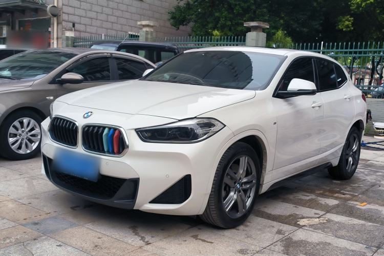 Used BMW X2 2021 sDrive25i Leading Model M Sport Package Front Left 45 Deg