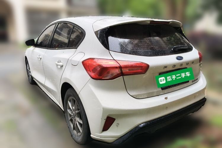 Used Ford Focus 2021 Hatchback EcoBoost 180 Automatic Titanium Edition Rear Left 45 Deg