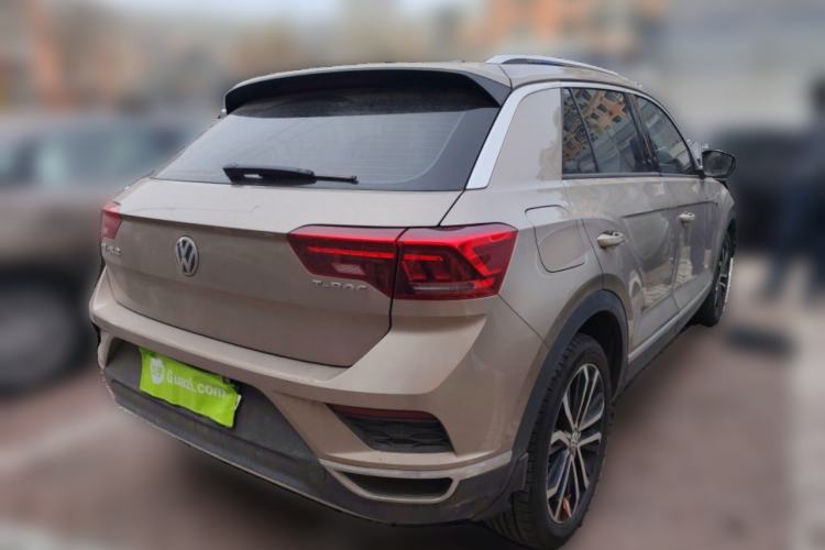 Used Volkswagen T-ROC 2018 280TSI DSG Two-Wheel-Drive Comfort Version China V Standard Rear Right 45 Deg