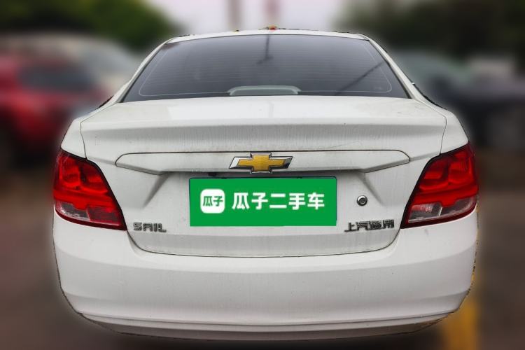 Used Chevrolet Sail 2015 Sail 3 1.3L AMT Ideal Edition Rear