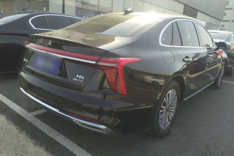 Used Hongqi H5 2024 1.5T DCT Smart Connect Flagship Edition Rear Right 45 Deg