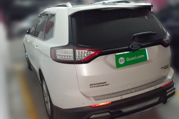 Used Ford Edge 2015 2.0T GTDi Four-Wheel Drive Prestige Model Rear Left 45 Deg