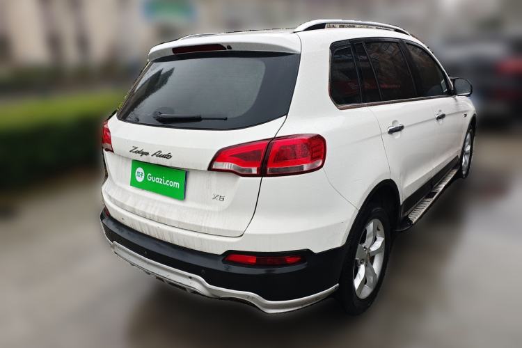 Used Zotye Domy X5 2015 1.5T Manual Luxury Version China IV Standard Rear Right 45 Deg