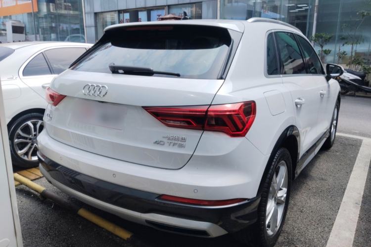Used Audi Q3 2019 40 TFSI Fashionable and Elegant Model Rear Right 45 Deg