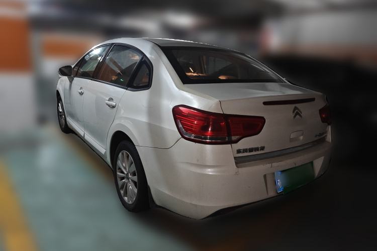 Used Citroen C-Quatre 2013 Sedan 1.6L Manual - Prestige Model Rear Left 45 Deg