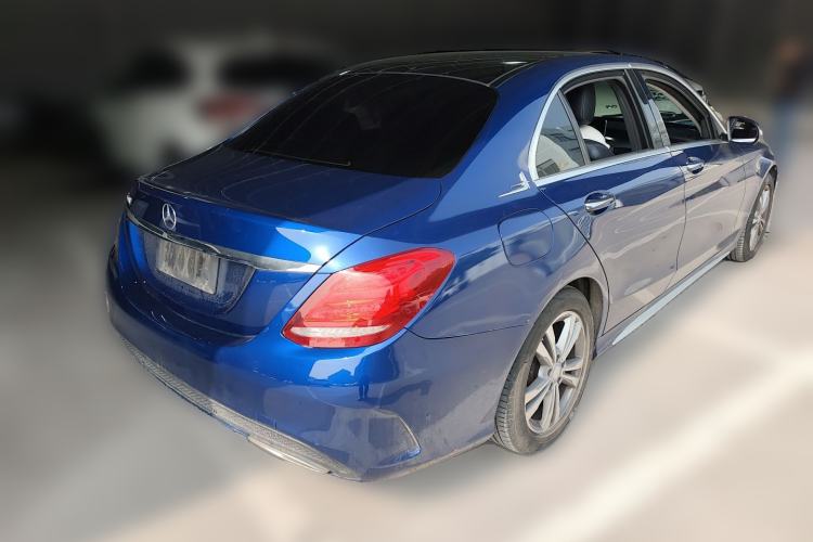 Used Mercedes-Benz C-Class 2017 C 200 L Sport Edition Rear Right 45 Deg