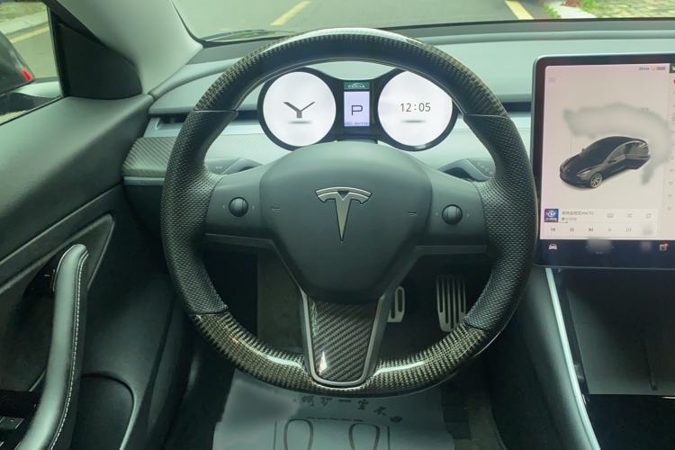 Used Tesla Model 3 2020 Standard Range Rear-Wheel Drive Upgraded Version Steering Wheel