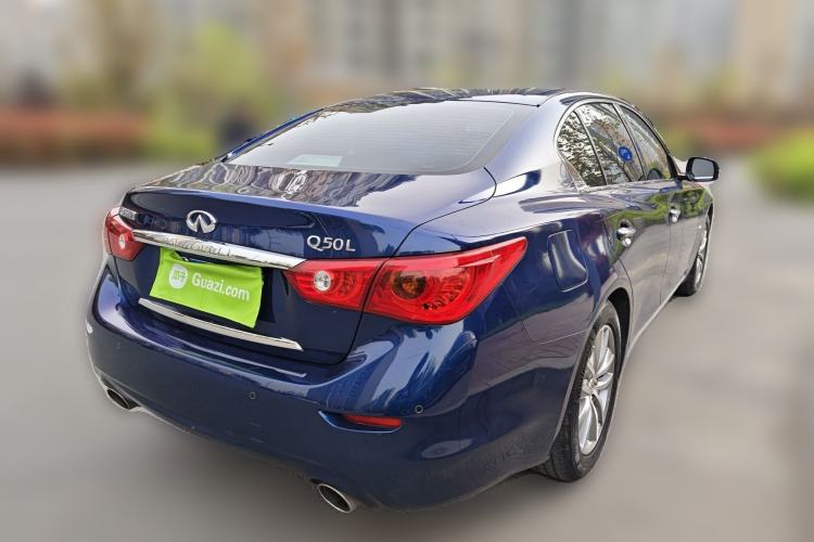 Used Infiniti Q50L 2015 2.0T Enjoyment Edition Rear Right 45 Deg