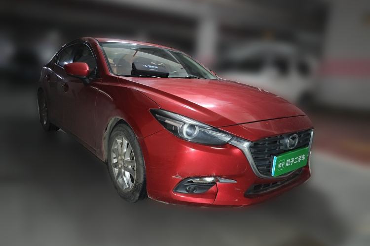 Used Mazda 3 Axela 2019 Cloud-Controlled Sedan 1.5L Automatic Luxury Model China VI Standard Front Right 45 Deg