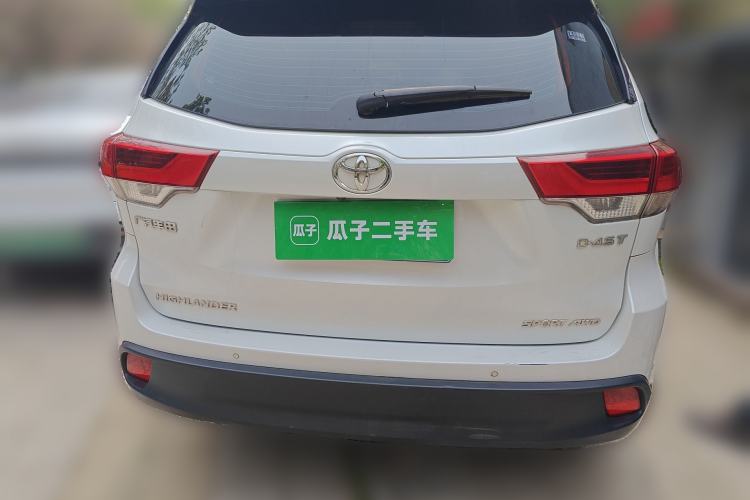 Used Toyota Highlander 2021 2.0T Four-Wheel Drive Luxury Edition 7 Seats Rear