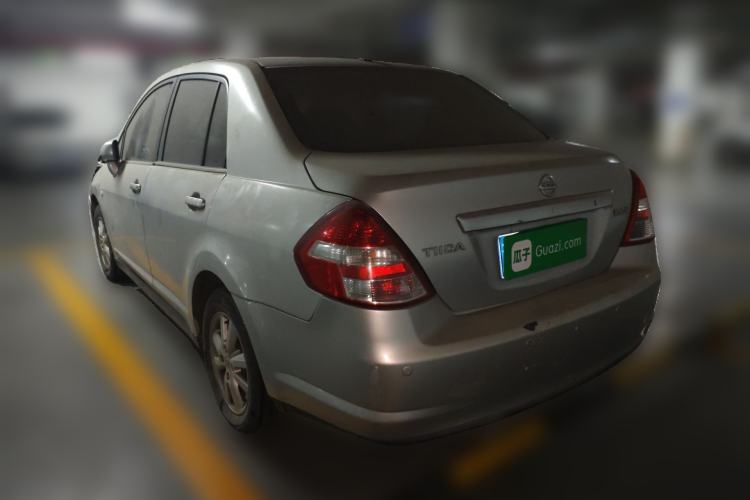 Used Nissan Tiida Sedan 2008 1.6L Manual Fashion Edition Rear Left 45 Deg