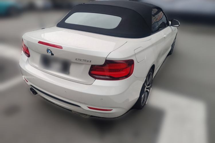 Used BMW 2 Series 2019 225i Convertible Coupe Sports Design Package Rear Right 45 Deg