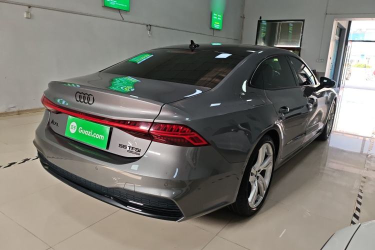 Used Audi A7L 2022 45 TFSI quattro S-line Wind Rider Rear Right 45 Deg