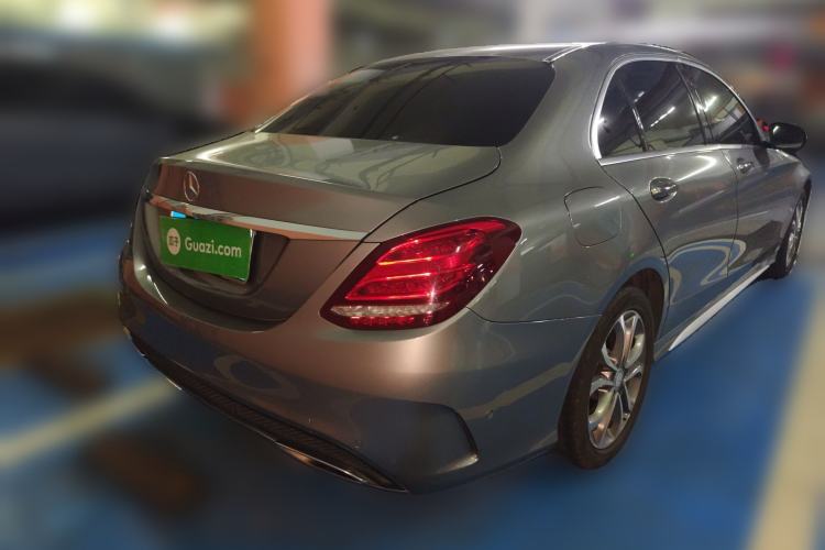 Used Mercedes-Benz C-Class 2015 C 180 L Sport Edition Rear Right 45 Deg