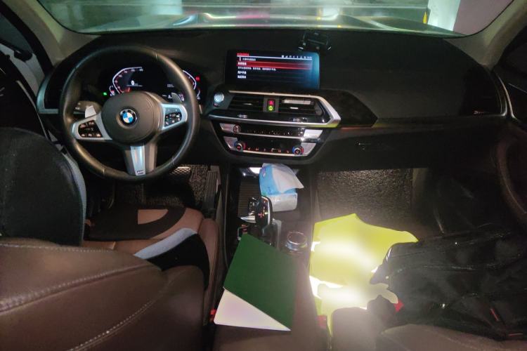 Used BMW X3 2020 xDrive30i Luxury Model with M Sport Package Center Console