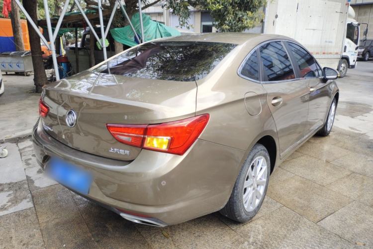 Used Buick Verano 2017 Sedan 20T Dual-Clutch Leading Model Rear Right 45 Deg