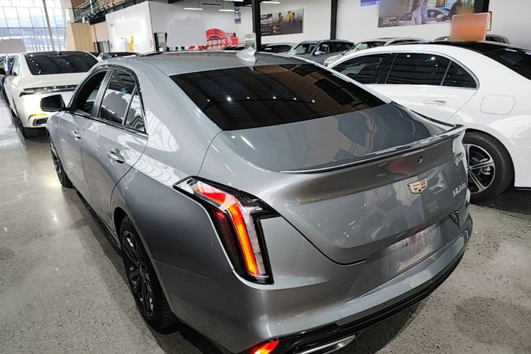 Used Cadillac CT4 2023 25T Luxury Model Rear Left 45 Deg