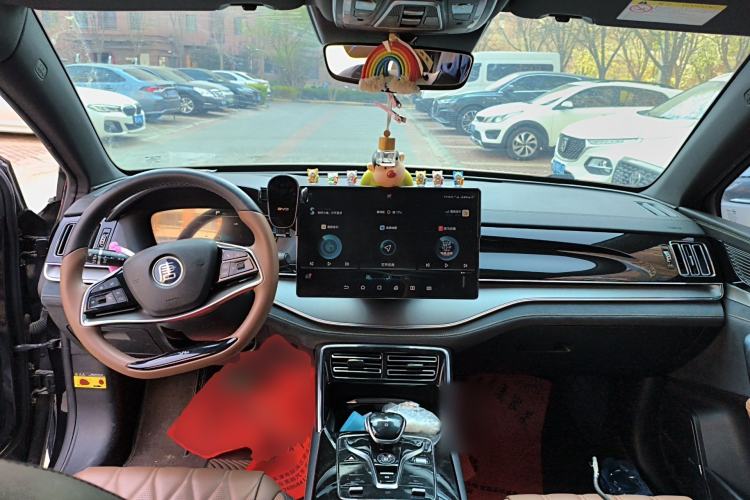 Used BYD Tang New Energy 2021 DM-i 112KM Prestige Model Center Console
