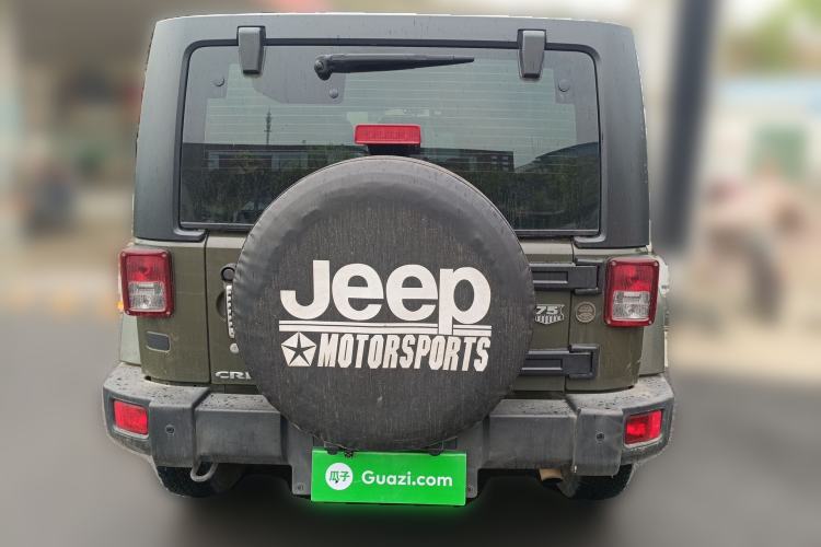 Used Jeep Wrangler 2015 2.8TD Sahara Four-Door Comfort Edition Rear