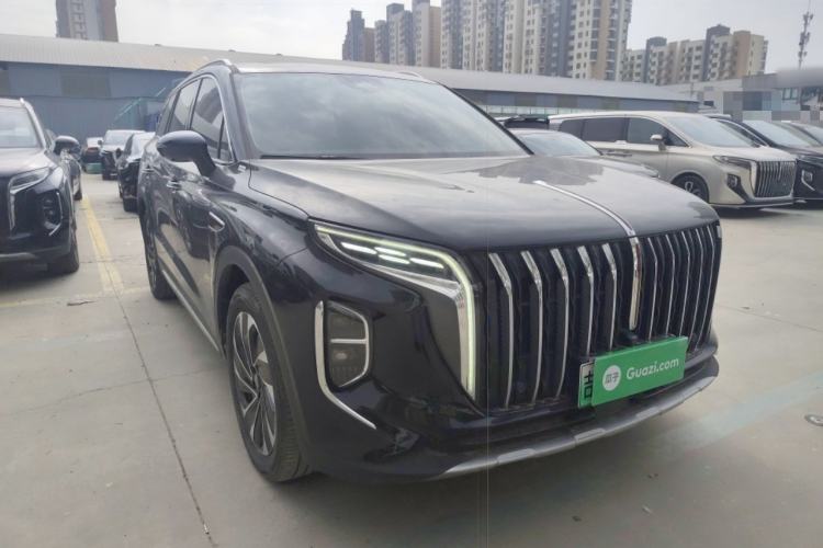 Used Hongqi HS7 PHEV 2024 2.0T PHEV Four-Wheel Drive Flagship Edition 7 Seats Exterior 1