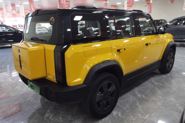 Used iCAR 03 2024 501km Two-Wheel Drive Long-Range Version Rear Right 45 Deg