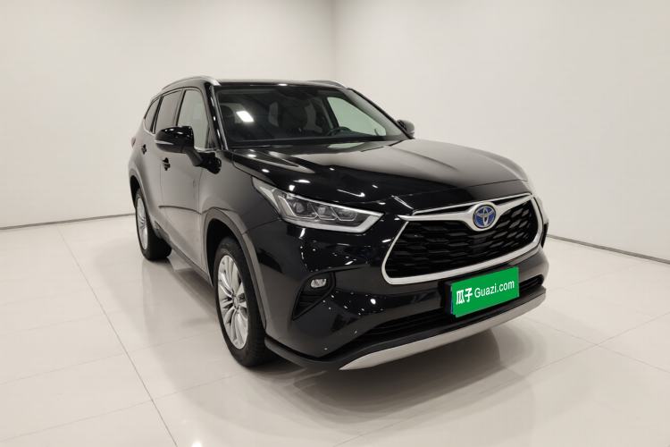 Used Toyota Highlander 2022 Dual-Engine 2.5L Four-Wheel Drive Prestige Version 7 Seats Exterior 2