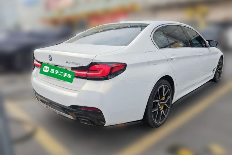 Used BMW 5 Series 2021 Facelifted 530Li Leading Edition M Sport Package Rear Right 45 Deg