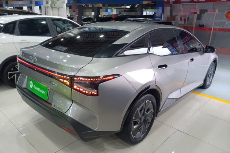 Used Toyota bZ3 2023 517 km Elite PRO Rear Right 45 Deg