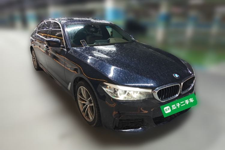 Used BMW 5 Series 2020 525Li M Sport Package Front Right 45 Deg