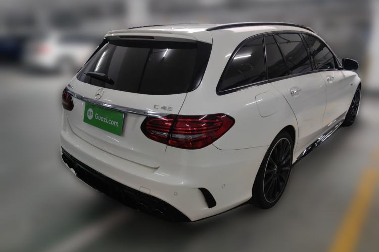Used Mercedes-Benz C-Class AMG 2019 AMG C 43 4MATIC Estate Special Edition Rear Right 45 Deg