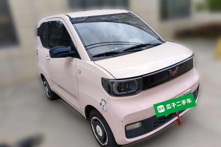 Used Wuling Hongguang MINIEV 2021 Macaron Fashion Model Lithium Iron Phosphate Front Right 45 Deg