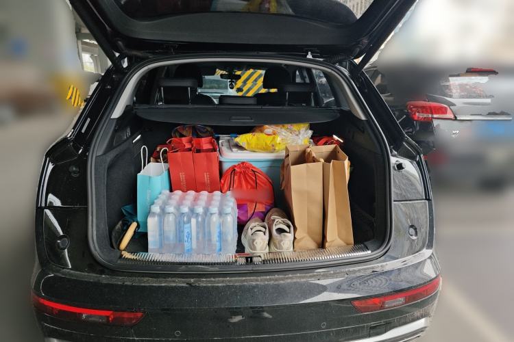 Used Audi Q5L 2022 40T Luxury Dynamic Model Trunk