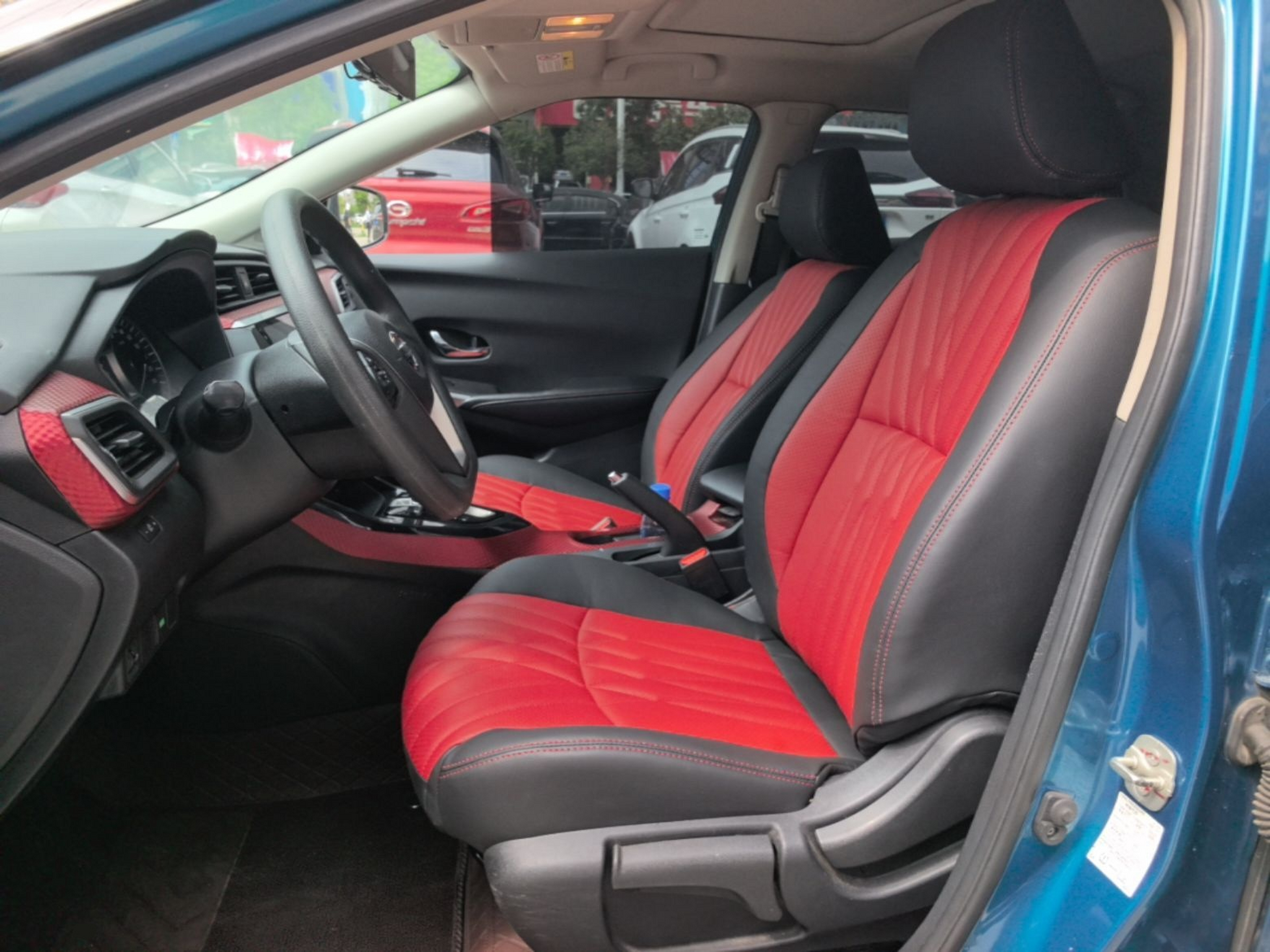 Avant de la voiture