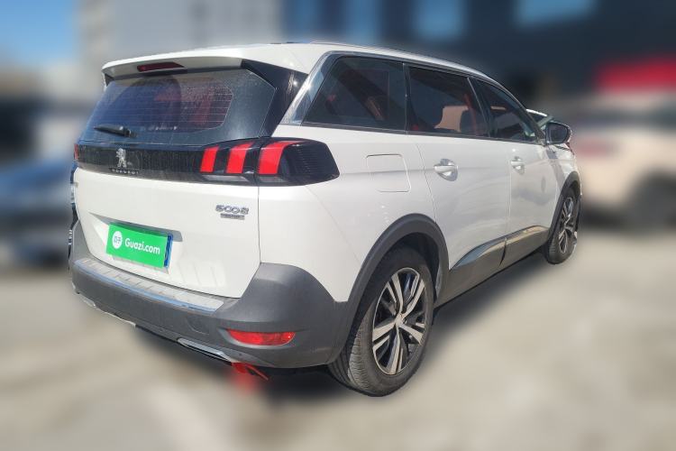 Used Peugeot 5008 2017 380THP 7-Seater Elite Edition Rear Right 45 Deg