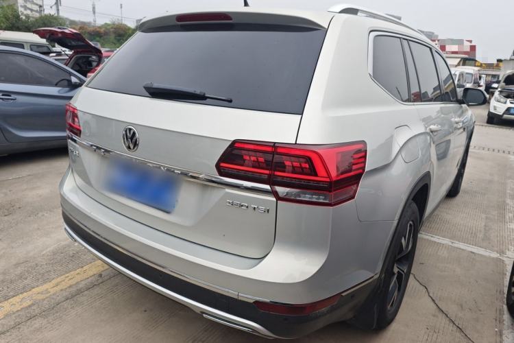 Used Volkswagen Teramont 2019 380TSI Four-Wheel Drive Luxury Version China VI Standard Rear Right 45 Deg