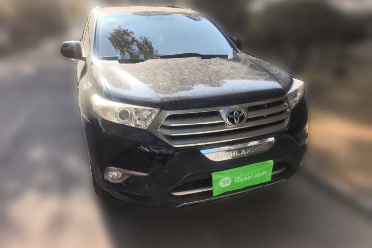 Used Toyota Highlander 2013 2.7L Two-Wheel Drive 5-Seater Purple Gold Edition