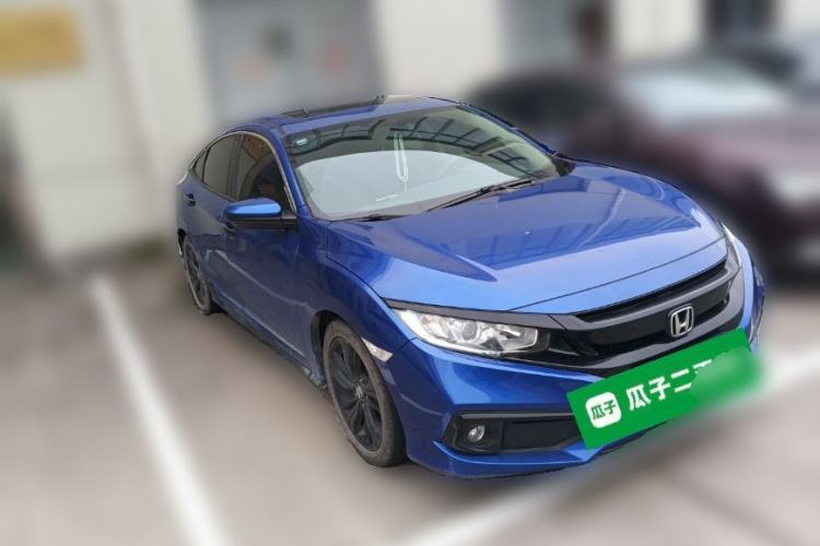 Used Honda Civic 2019 220TURBO CVT Dynamic Edition China VI Emission Standard Front Right 45 Deg