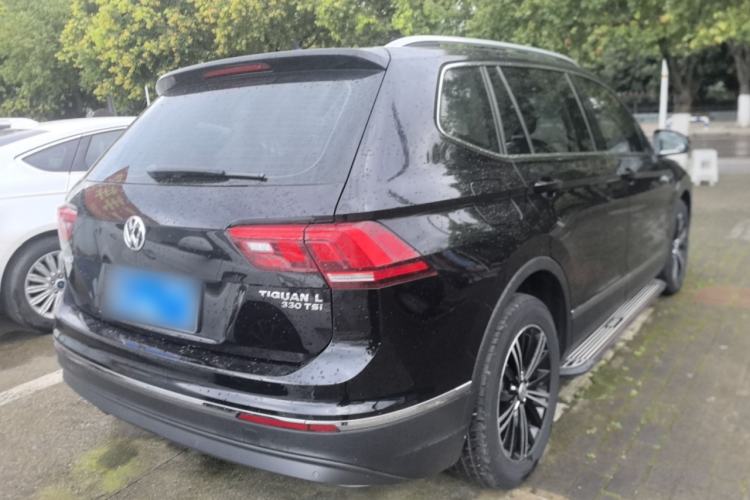 Used Volkswagen Tiguan L 2019 Updated Version 330TSI Automatic Two-Wheel Drive Panoramic Comfort Edition China VI Standard Rear Right 45 Deg
