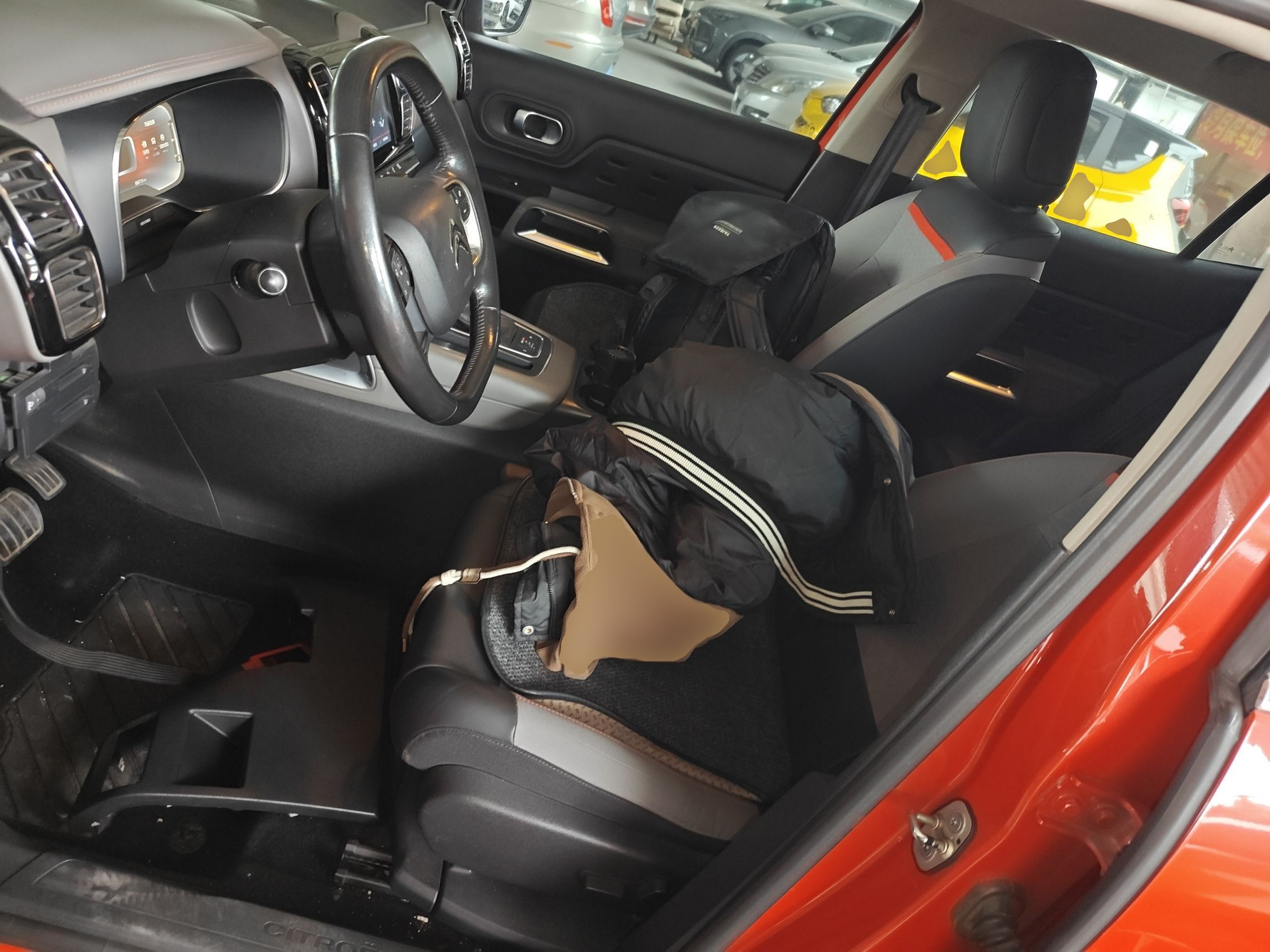 Avant de la voiture