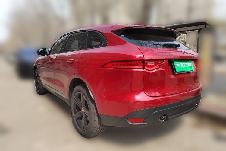 Used Jaguar F-PACE 2016 2.0T Two-Wheel-Drive R-Sport Sport Edition Rear Left 45 Deg