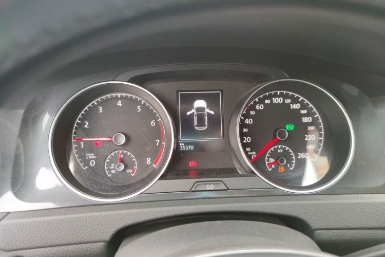 Used Volkswagen Golf 2020 Zhiai Edition 200TSI DSG Comfort Model Instrument Cluster