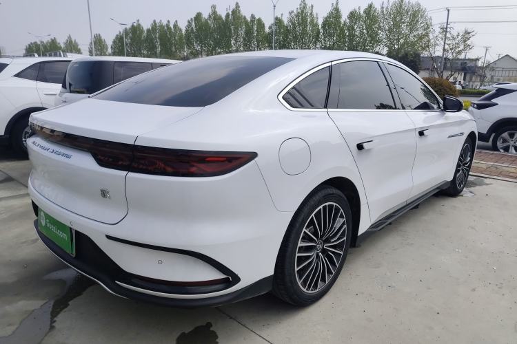 Used BYD Han 2023 EV Champion Edition 506KM Front-Wheel-Drive Premium Model Rear Right 45 Deg