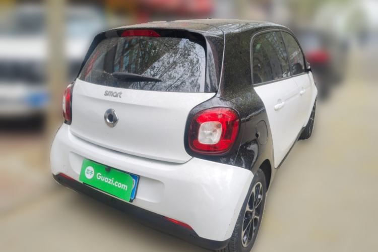 Used smart forfour 2016 1.0L 52 kW Passion Edition Rear Right 45 Deg