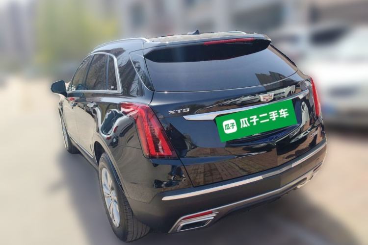 Used Cadillac XT5 2021 2.0T Two-Wheel Drive Luxury Version Rear Left 45 Deg